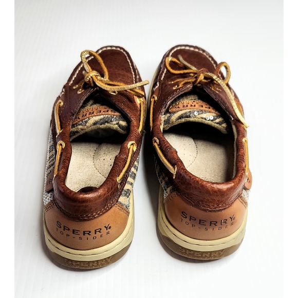 Sperry Top-Sider Zebra sequins boat shoes Women's 8 - Picture 6 of 9